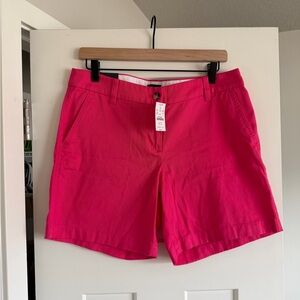 J. Crew 7” Vibrant Pink Women's Shorts